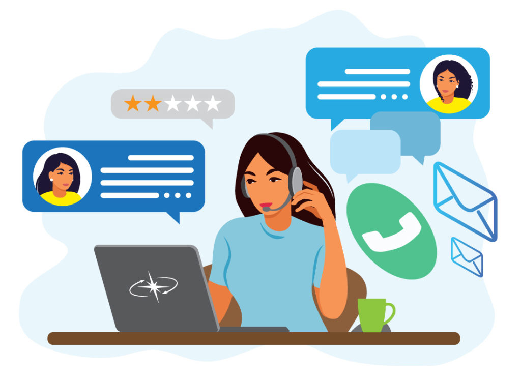 Customer Interaction Services - Phone Support, Email Support, Chat Support