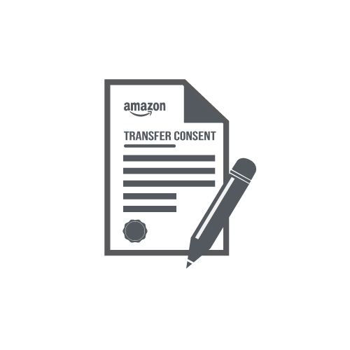 Amazon Notification & Obtaining a Transfer Consent
