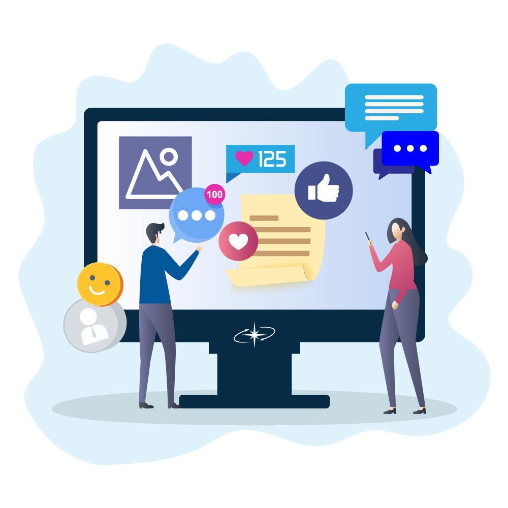 Social Media Posting & Social Engagement